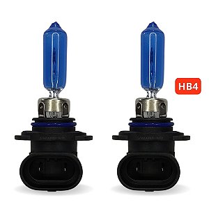 Par Lampada Super Branca Hb4 8500k Tipo Halógena 12v 55w