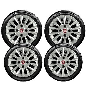 Jogo Calota Uno Siena Linea 2009 2010 2011 2012 Aro 13 015