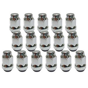 Jogo 16 Porcas Chevrolet Gm Onix Cobalt Spin Cruze Prisma