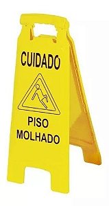 PLACA SINALIZADORA  PISO MOLHADO