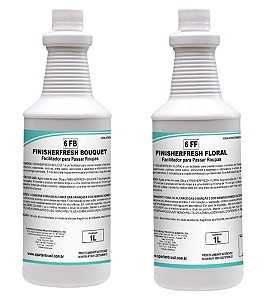 KIT 1 FINISHERFRESH BOUQUET 1 LITRO + 1 FINISHERFRESH FLORAL 1 LITRO