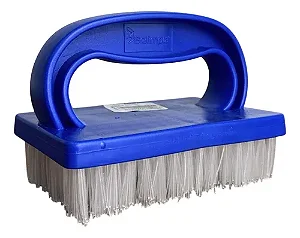 Escova Multiuso Macia Limpeza Estofados Tech Azul Bralimpia