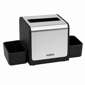 Dispenser Porta Guardanapos Nobre Inox Com Sache