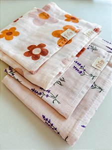 COMBO PASSEIO - 4 PEÇAS FLORES