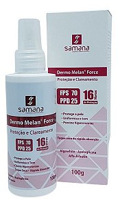 Dermo Melan Force Filtro Solar e Clareador FPS70 100g Samana