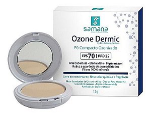 Ozone Dermic - Pó Compacto FPS70 PPD25 12g Samana