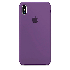 Capa de Silicone iPhone XS Max