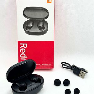 Fone De Ouvido Bluetooth Redmi Airdots 2 Xiaomi Estéreo