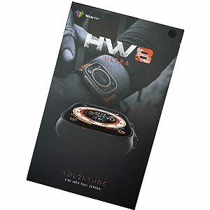 Smart Watch Preto Hw8 Watch Ultra Serie 8 Alpine Loop NFC