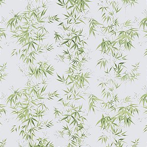 Papel de Parede Texturizado Bambu Verde Claro - PP450