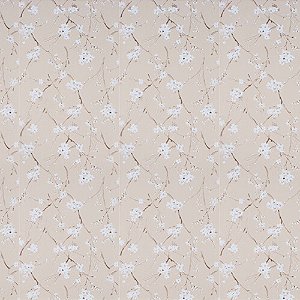 Papel de Parede Texturizado Floral Metalizado - PP403