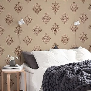 Papel de Parede Texturizado Barroco Clássico - PP282-1