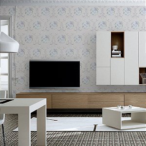 Papel de Parede Texturizado Floral - PP250-1