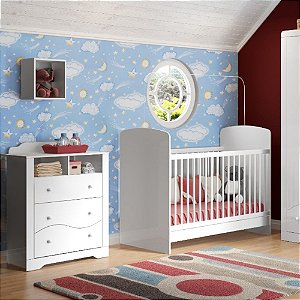 Papel de Parede Texturizado Infantil Céu Happy World - PP200
