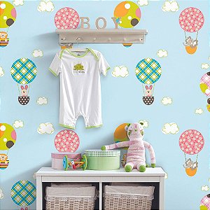 Papel de Parede Texturizado Infantil Polaris - PP178-1