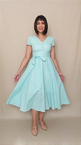 Vestido Gerânio Menta