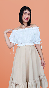 Blusa Lírio White