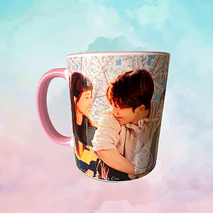 Caneca Dorama 2521- Alça e interno Rosa
