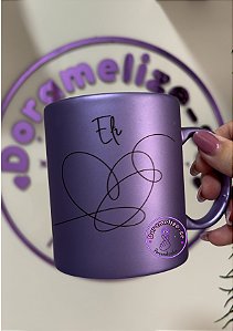 CANECA FOSCA LILAS BTS - Love Myself