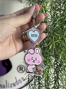 Chaveiro BT21 - acrílico