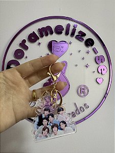 Chaveiro BTS 10years - Op 02