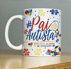 Caneca pai de autista