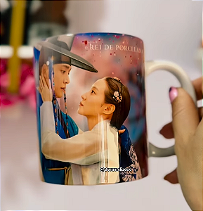 CANECA REI DE PORCELANA