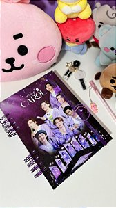 Caderno Personalizado BTS –Edição Especial Purple Night