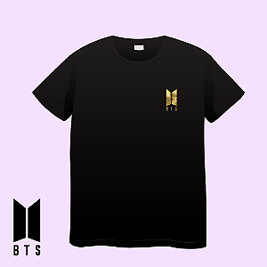 Camiseta BTS  - BlackGold