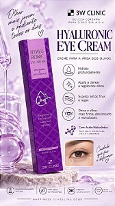 3W CLINIC HYALURONIC EYE CREAM