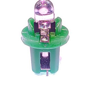 Lampada T5 b8.5 acrílica VERDE painel led mosquito - unidade