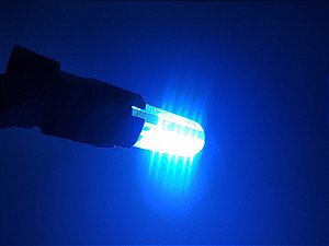 T10 Gel pequena led AZUL Carro De Sílica Cob led siliconado alta potencia led automotivo T10 pingo silicone gel COB