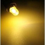 T10 Gel pequena led AMARELA Carro De Sílica Cob led siliconado alta potencia led automotivo T10 pingo silicone gel COB