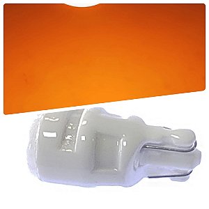 Lâmpadas T10  Porcelana Cerâmica Ultinon Farolete 3 Leds AMARELO