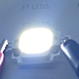 Led 10w BRANCO FRIO 10.000k a 15.000k 1º linha LED PESADO
