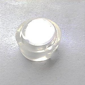 Mini Lente 60º para led 1w 3w 5w com suporte lentes de ACRÍLICO  60º  lente para luminária de aquário