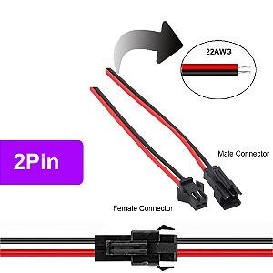 Conector De Engate Rápido 2 vias Macho Fêmea