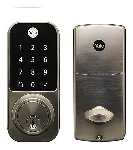 Fechadura Digital Yale Ydd 120 Prova D' Água Chave Segurança
