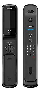 Fechadura Biométrica Push Pull Trava Automática 9300 Philips