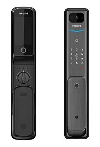 Fechadura Digital Alpha VP5 com Câmera App Biometria Philips