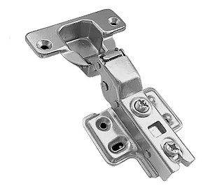 Dobradiça 35mm com Pistão Curva Calço fixo Power Fer