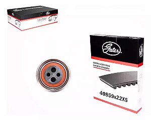 Kit Correia Dentada/ Tensionador Fiat Fire Siena/ Uno/ Palio 1.3/1.4 8v Gates