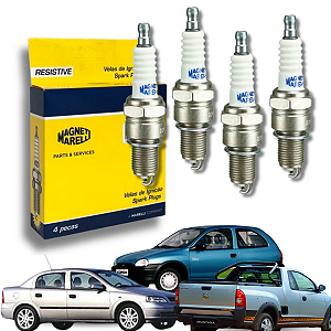 Jogo Vela De Ignição Gm 1.0 1.4 1.6 1.8 2.0 Corsa Celta Vectra Astra Montana Magneti Marelli