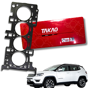 Junta de Cabeçote Chapa Jeep Compass 2.0 16v Tigershark 2016 a 2025 Takao