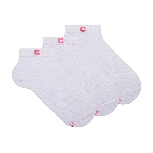 Kit 3 Pares Cano Curto - Tam 34 a 39