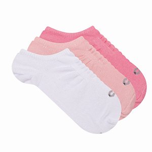 Kit 3 Pares Invisível Retida Infantil