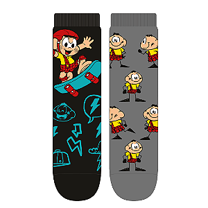 Kit 2 Pares Soquete Juvenil - Tam 34 a 38