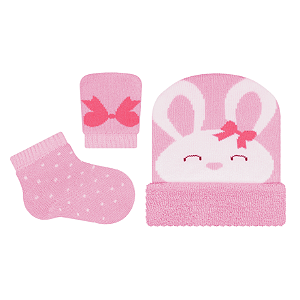 Kit Carinho Baby Recém Nascido - Tam 0 á 3 meses