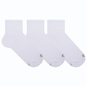Kit 3 Pares Cano Médio Especial - Tam 34 a 38