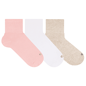 Kit 3 Pares Cano Médio Especial - Tam 34 a 38